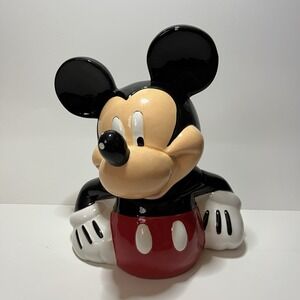 Mickey Mouse Cookie Jar Item 19546 12" Ht Westland Giftware Disney